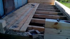 Пристройка с бруса 150/150 за 100000 т.р.