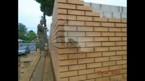 Дом из газоблока с облицовкой