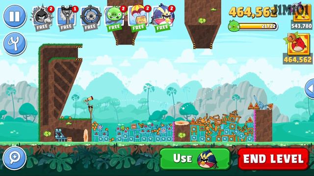 ANGRY BIRDS FRIENDS TOURNAMENT: CAN J1M101 GET ALL THREE STARS ? #32 5 LEVEL смотреть онлайн