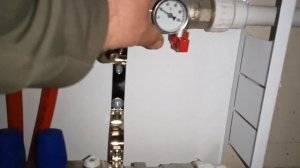 Бюджетный вариант подключения коллектора тёплого пола.