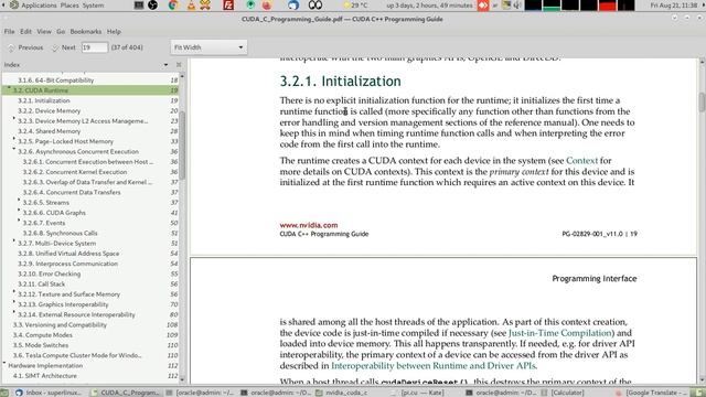 nvidia cuda cpp programming guide 3.2.1 CUDA Runtime Initialization