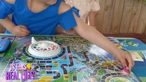 ?"ИГРА В ЖИЗНЬ"(новая версия)  с банковскими карточками ?настольная игра от HASBRO? DashaTV