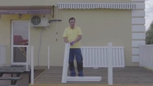 Установка пластиковых заборов ограждений из ПВХ