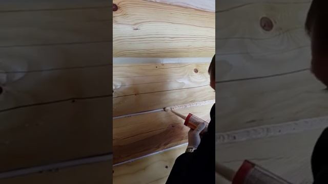 Изоляция швов герметиком Torvens.mp4