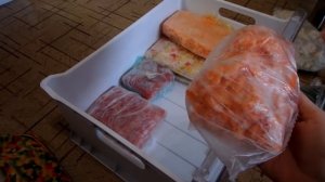 Что в моей морозилке?  Хранение заморозки.  Расхламление, уборка