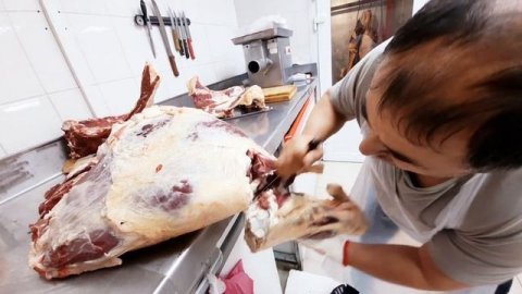 Как правильно рубить МЯСО разделка говядины задняя часть