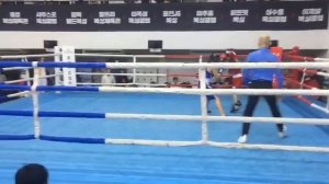 Финал по боксу Корея