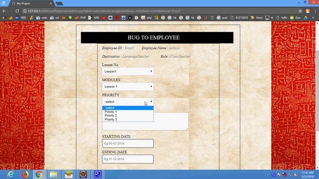 Faculty Task Allocation and Management in Java