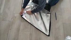 How to setup a GODOX 28" x 40"/ 70cm x 100cm Umbrella Rectangle Portable Softbox Reflector