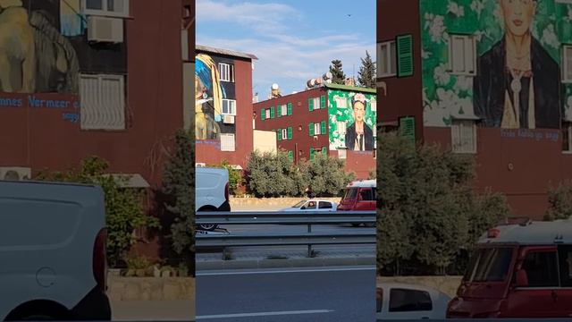 РАЙОН МЕРСИНА  СТАЛ ДОСТОПРИМЕЧАТЕЛЬНОСТЕЛЬНОСТЬЮ ГОРОДА  #мерсин #мерсинтурция #турция  #живопись
