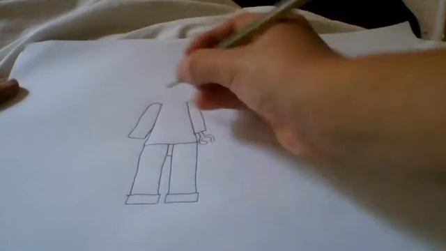 How to draw a lego man смотреть онлайн