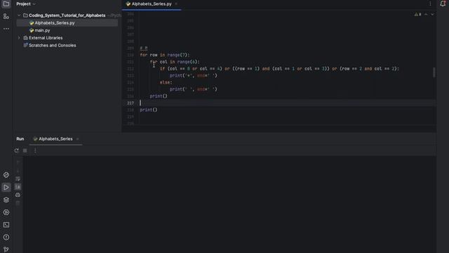 M star pattern in python |for loop star patterns |python3 star patterns |M pyramid shape in python