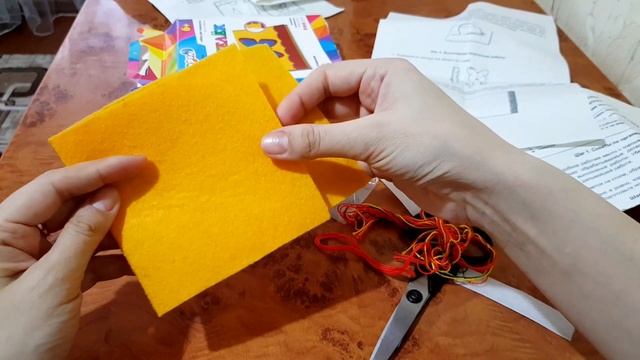 Набор для творчества. Кошелек из фетра. смотреть онлайн