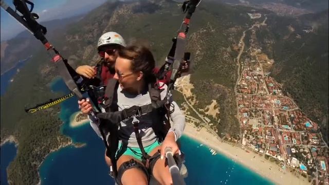 Турция | Фетхие| Олюдениз| Голубая лагуна| Параглайдинг| Paragliding Oludeniz| Гора Бабадаг|
