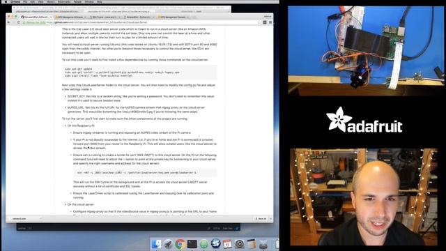 Raspberry Pi Cat Laser 2.0 pt. 5 with Tony D! @adafruit #LIVE смотреть онлайн