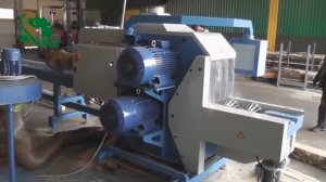 Бревнопильные станки Walter Trak tarczowy TD 500 KBA. Видео работы