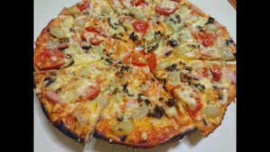 Вкуснейшая пицца с виноградом! Идеальный рецепт / как сделать пиццу дома / как приготовить пиццу