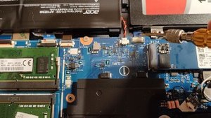 Открываем ACER AN515-45 Ryzen 5600H/3060, добавляем SSD m.2 и SSD 2.5. Дорабатываем.