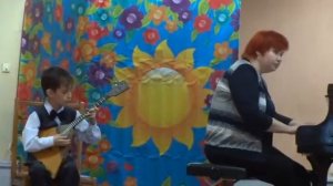 "Веселая кадриль" (В.Темнов), балалайка - Чернов Тимофей