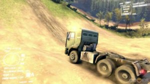 Spin Tires 2013 Tech Demo - Kamaz Off Road Driving