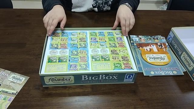 Распаковка (unboxing) Alhambra Big Box: Special Edition смотреть онлайн