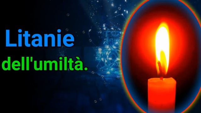 Litanie dell'umiltà.