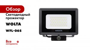 Светодиодный прожектор Wolta WFL-06S