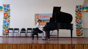 И.С. Бах Двухголосная инвенция Ми-мажор №6 2017 SOFIYA