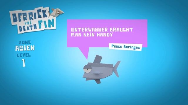 Derrick the Deathfin - Töte nie die Eltern eines Hai | Derrick the Death Fin Gameplay [German] смотреть онлайн