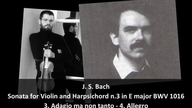 J. S. Bach - Sonata for Violin and Harpsichord in E Major BWV 1016 (2/2) смотреть онлайн