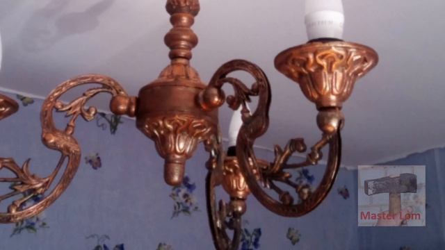 Реставрация люстры: было - стало смотреть онлайн