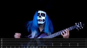 【MEGADETH】[ Kill The King ] cover by Masuka | LESSON | GUITAR TAB