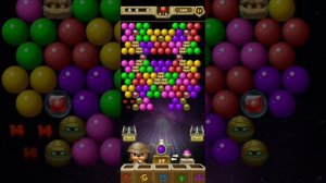 Bubble shooter game hard level OMG so hard level  how to play bubble shooter game kese khelen