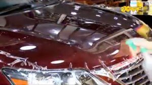 Оклейка капота машины полиуретановой пленкой XPPF