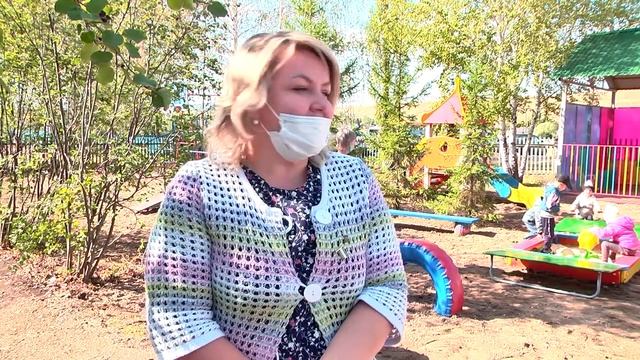 Открытие детской площадки