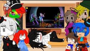 4 Horror Fandoms React To Each Other (Funny Memes) || (Part 1/4)