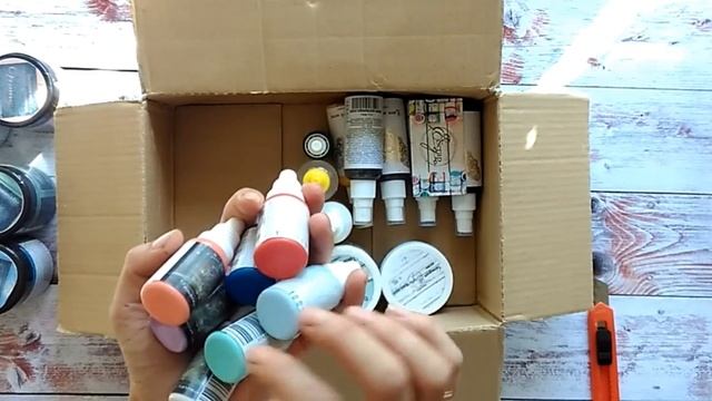 Распаковка дизайнерской посылки от ТМ ScrapEgo смотреть онлайн