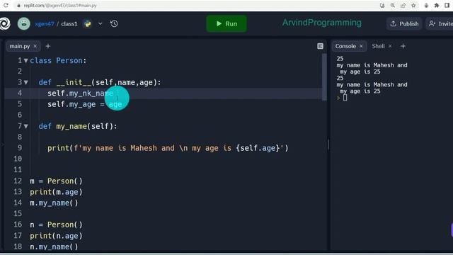 What is Init Magic Method (dunder) - Python for Beginners in Hindi