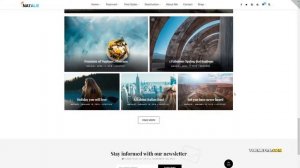 Mizuno Travel Blog WordPress Theme TMT