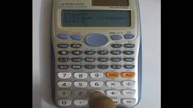 Casio FX 991ES Plus-Resetting Calculator смотреть онлайн