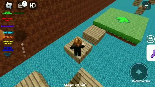 Паркур майнкрафт в роблоксе 2 часть смотреть онлайн