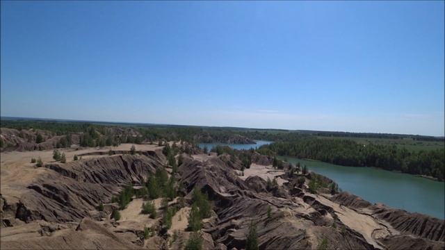 Кондуки Тульская область - Голубые озера Blue Lakes - Романцевские горы 2020 смотреть онлайн