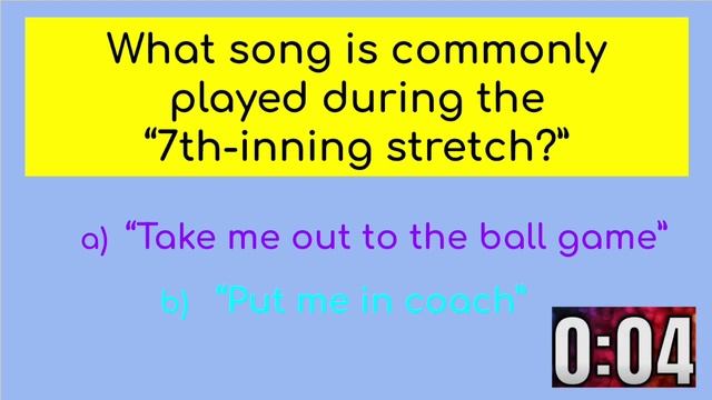Baseball Trivia 1 (Fitness) смотреть онлайн