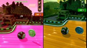 Going Balls VS Color Ball VS  Reverse SpeedRun Gameplay iOS Android Walkthrough New Update 677-684