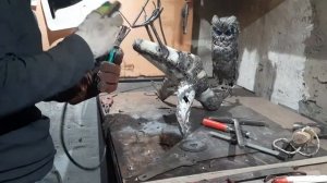 Как сделать ОРЛА из металла | 2 часть| ЛАПЫ | How to make eagle
