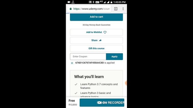 Free python course with certification | online python course with certificate