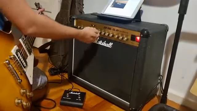 Teste amplificador Marshall JCM 2000 DSL401 смотреть онлайн