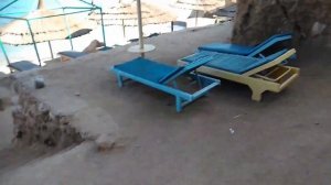 Коралловый пляж Hadaba, кафе Farsha в Шарм-эль-Шейхе
