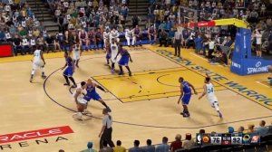 NBA 2K16  Game 67 Warriors @ Knicks 119/98 Oracle Arena , California