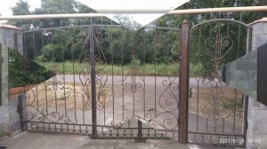 Кованые ворота своими руками.